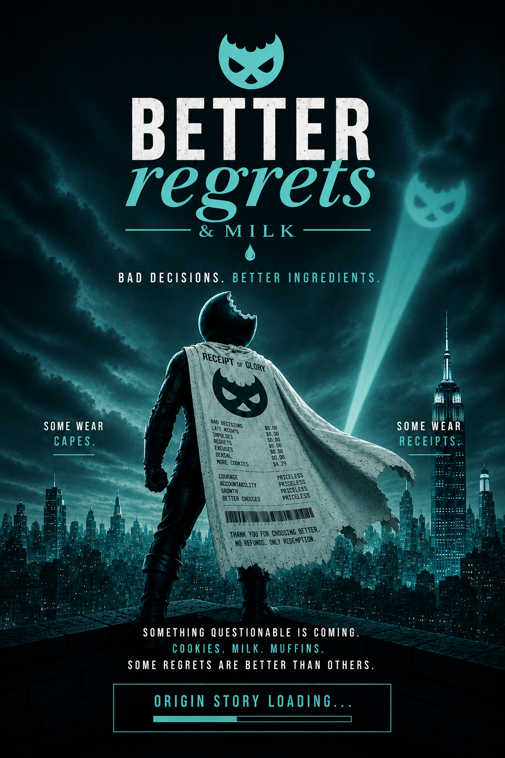 Better Regrets - Bad Decisions. Better Ingredients.